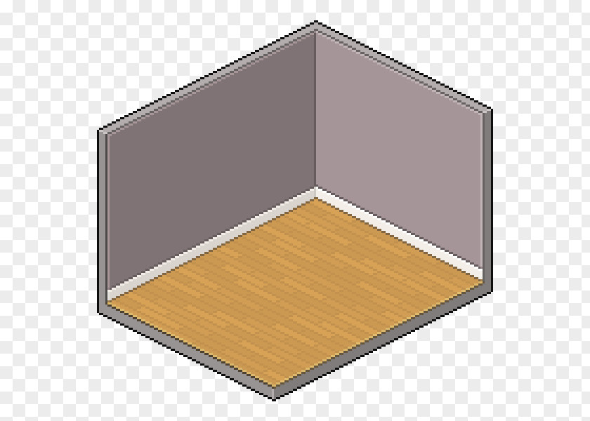 Pixel Isometric Projection Drawing Illustration Adobe Photoshop PNG