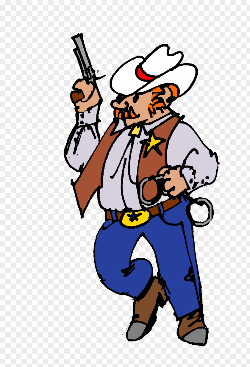 Sheriff Monopoly Game Clip Art PNG