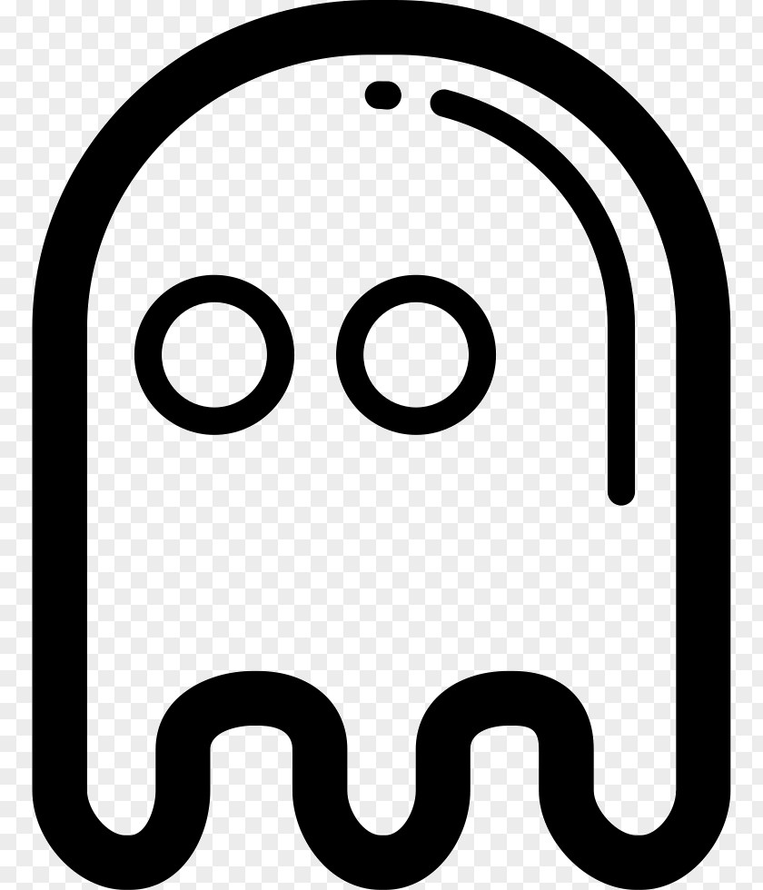 Ghost Clip Art Image Black And White PNG