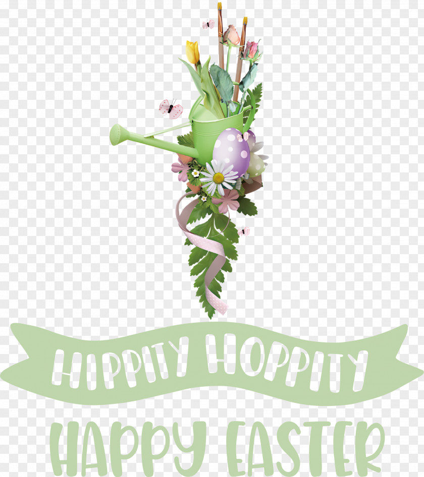 Hippity Hoppity Happy Easter PNG