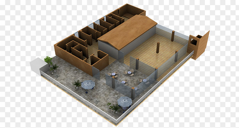 House Roof Top View Plastic Floor Plan Sport PNG