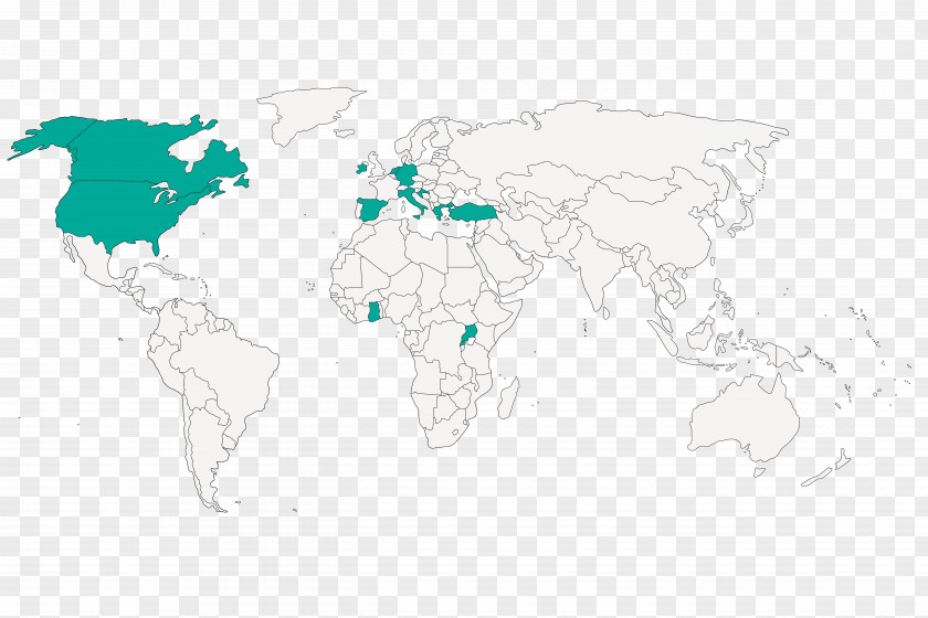 Map World Gun Ownership United States PNG