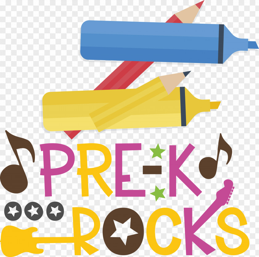 PRE K Rocks Pre Kindergarten PNG
