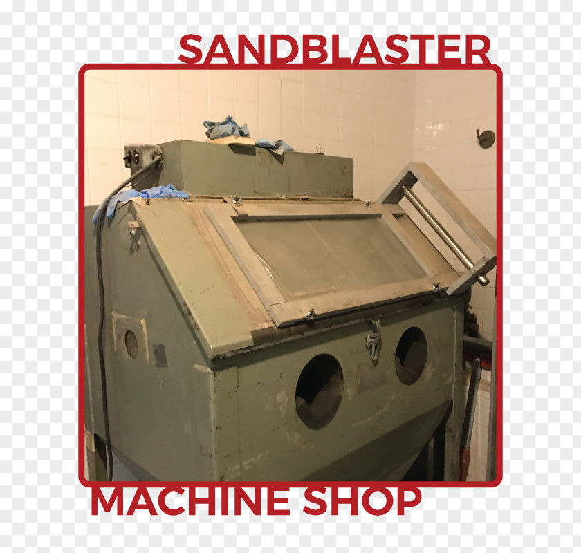 Sand Blasting Machine PNG