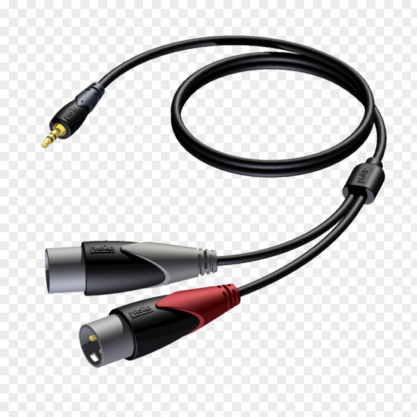 XLR Connector Phone RCA Electrical Cable Stereophonic Sound PNG