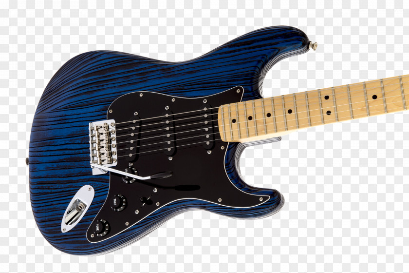 Blue Ash Box Fender Stratocaster The Black Strat Squier Guitar Musical Instruments PNG