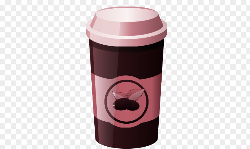 Cartoon Coffee Cup Cafe PNG