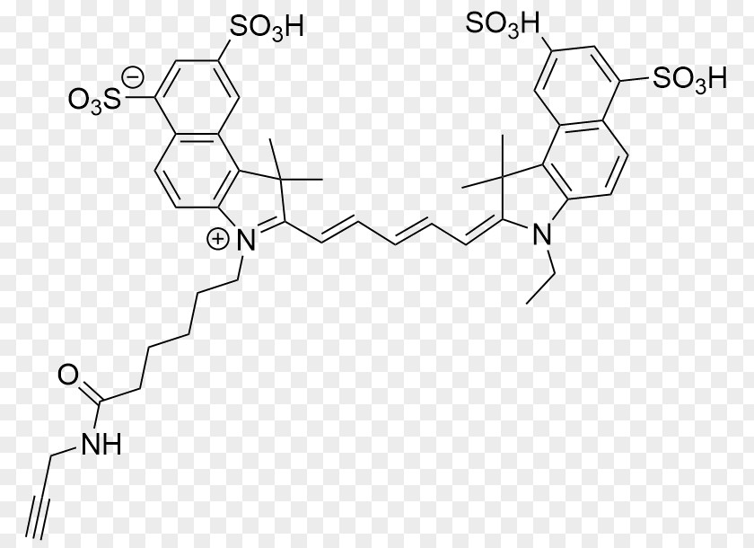 Fluorescence Line Cyanine Alexa Fluor Dye N-Hydroxysuccinimide Maleimide PNG