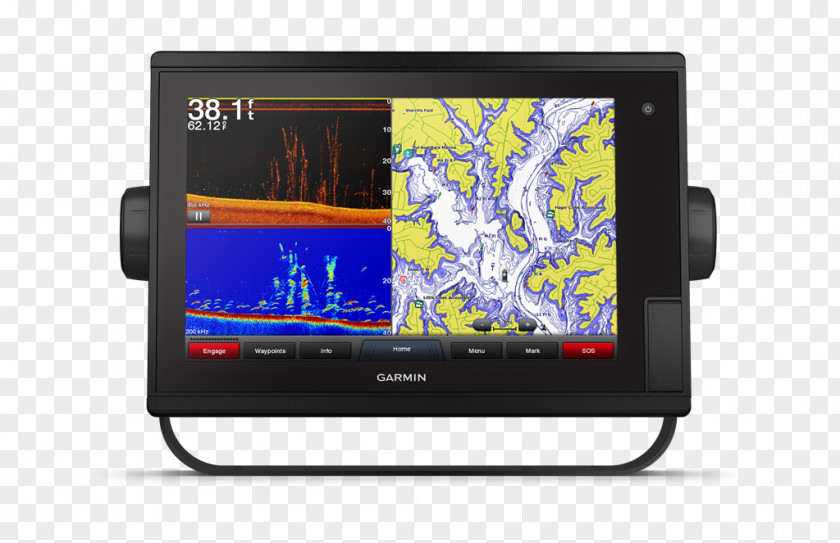 GPS Navigation Systems Garmin Ltd. Chartplotter GPSMAP Touchscreen PNG