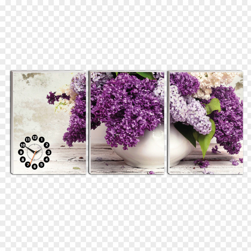 Vase Common Lilac Mural Garden PNG