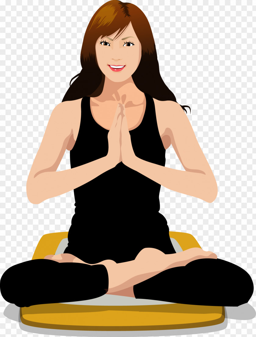 Yoga Beauty Mat Icon PNG