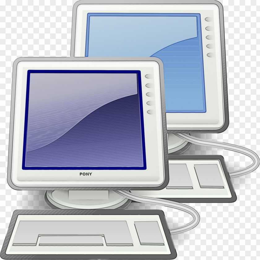 Desktop Computer Electronic Device Screen Output Personal Display Monitor Accessory PNG