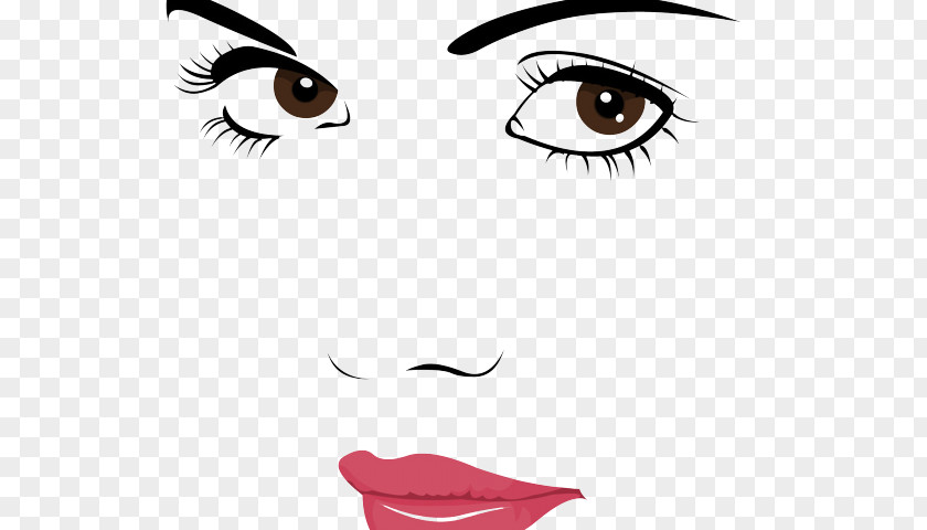 Face Nose Eyebrow Cheek White PNG