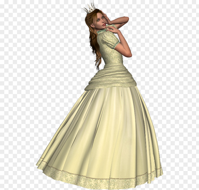 GE Centerblog Gown Dress PNG