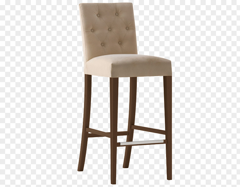 Iron Stool Bar Chair Wood PNG