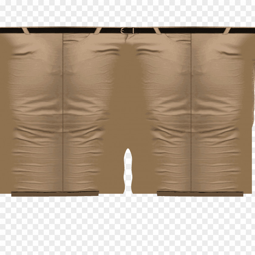 Taobao Small Two Shorts Pants Brown PNG