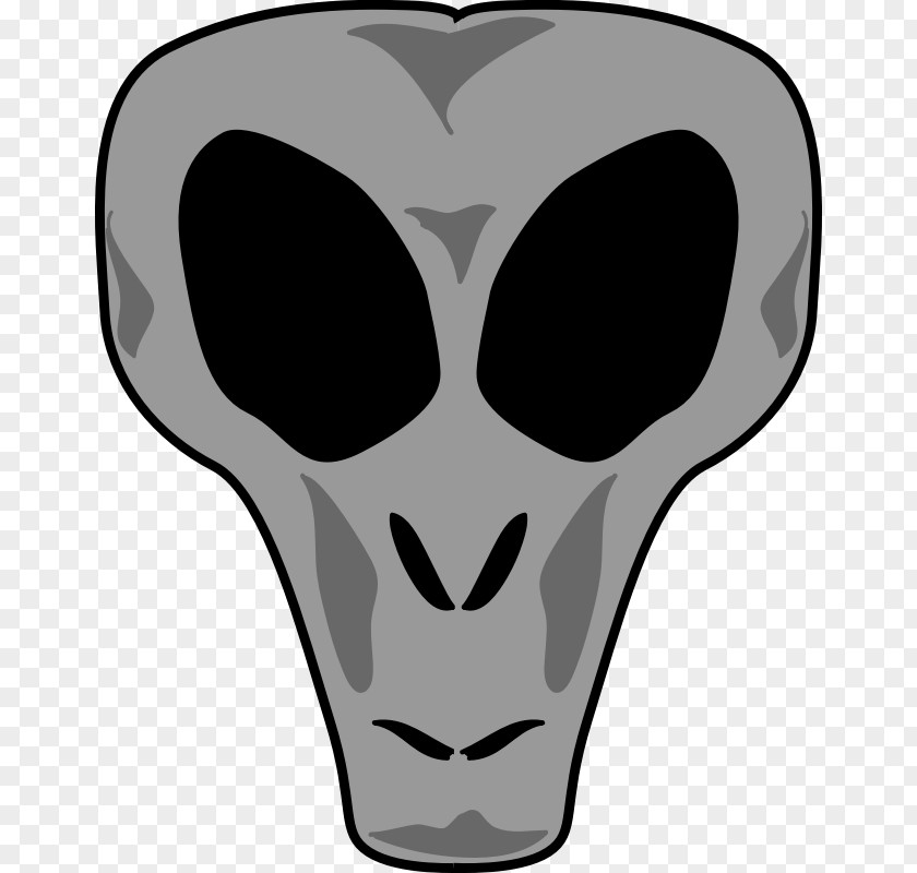 Alien Cartoon Grey PNG