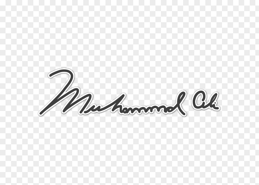 Muhammed Ali Boxing Athlete Signature Autograph Artist PNG
