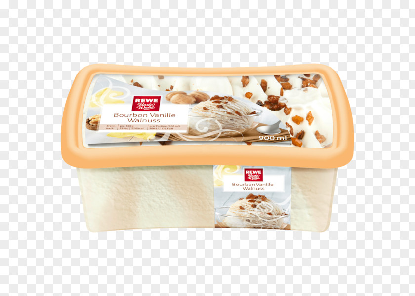 Ice Cream REWE Group Vanilla Flavor PNG