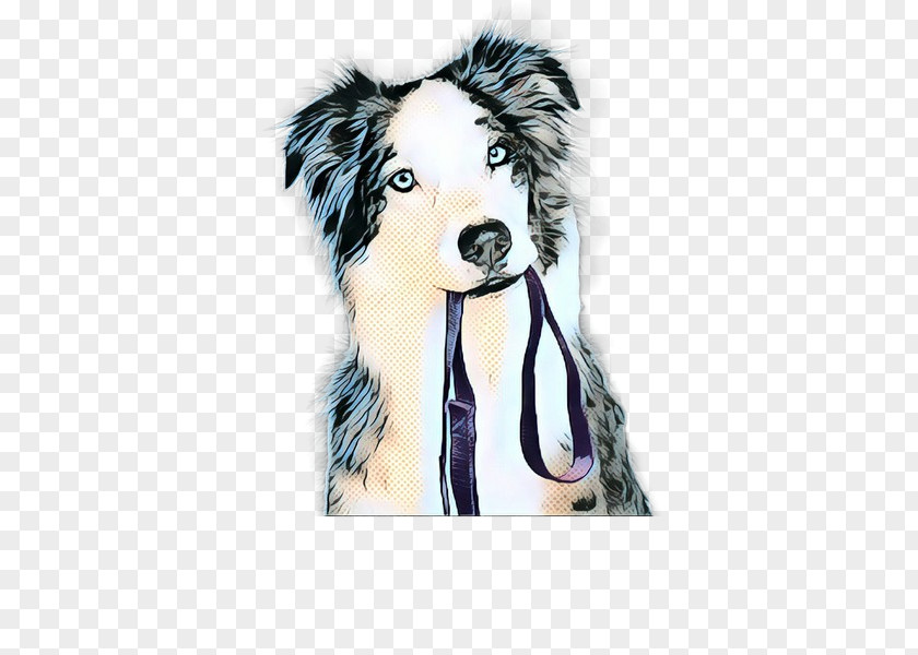 Working Dog Fur Border Cartoon PNG