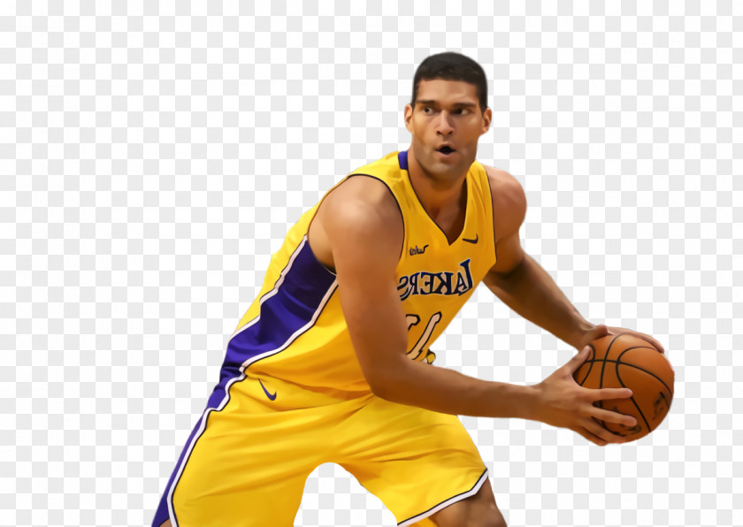 Basketball Player Yellow Product PNG
