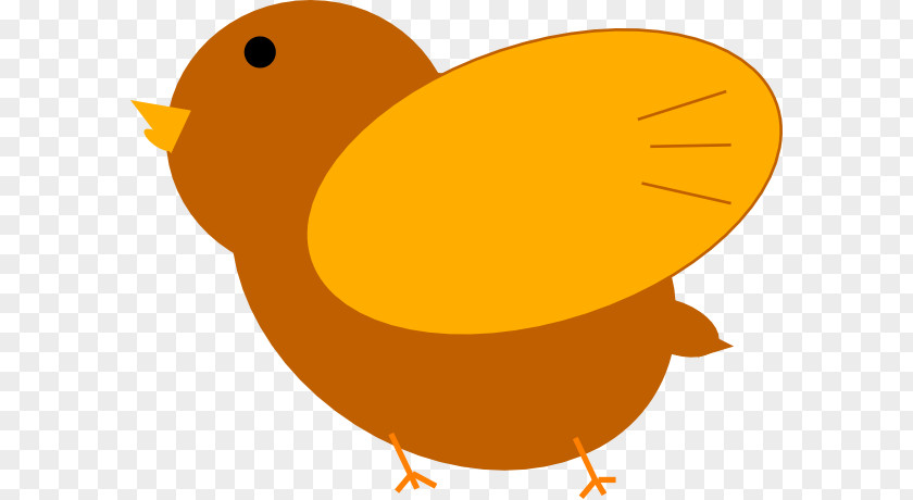 Brown Bird Chicken Clip Art Image Goose PNG