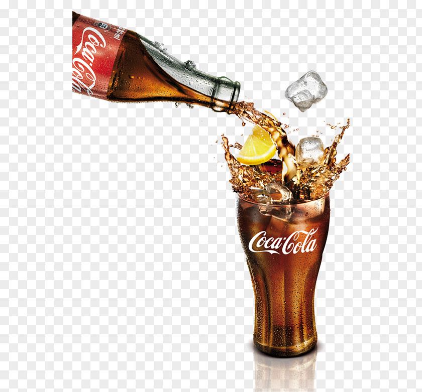 Cold Acid Ling Coca-Cola Fizzy Drinks Diet Coke Pepsi PNG