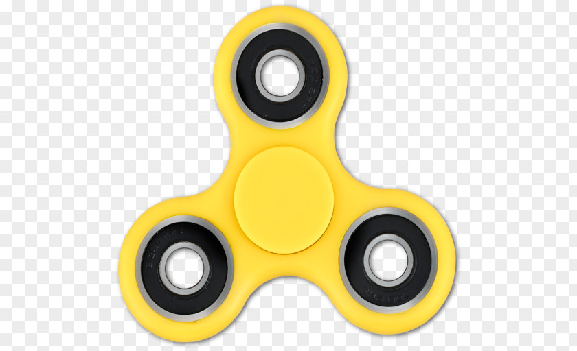 Fidget Spinner Blue Fidgeting Yellow Galaxy PNG