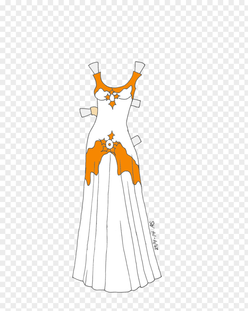 Giraffe Dress Shoulder Sleeve PNG