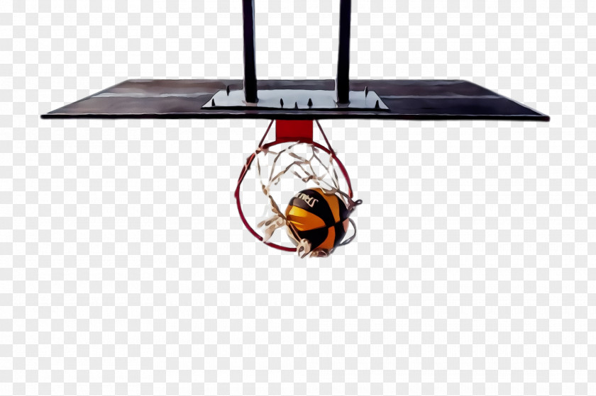 Glass Ball Basketball Hoop Table PNG