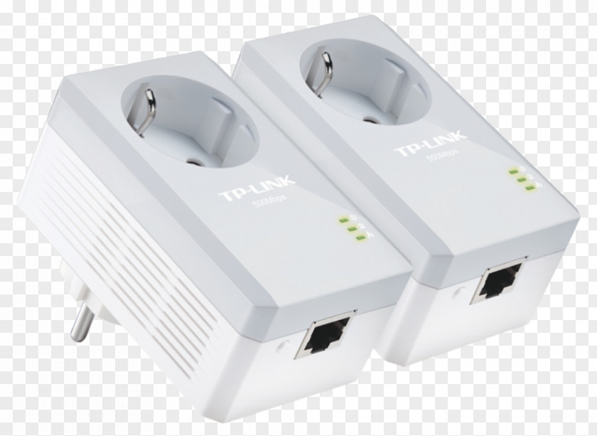 Power Plug Power-line Communication HomePlug TP-Link Adapter PowerLAN PNG