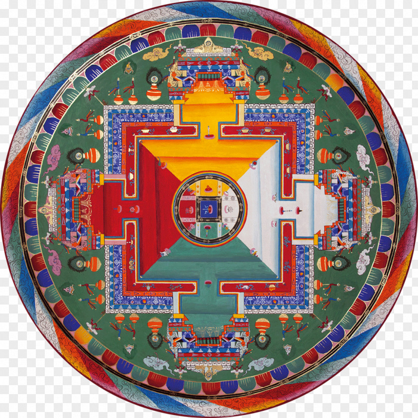 Tibetan Medicine Mandala Tibet Vajra Circle Guhyasamāja Tantra PNG