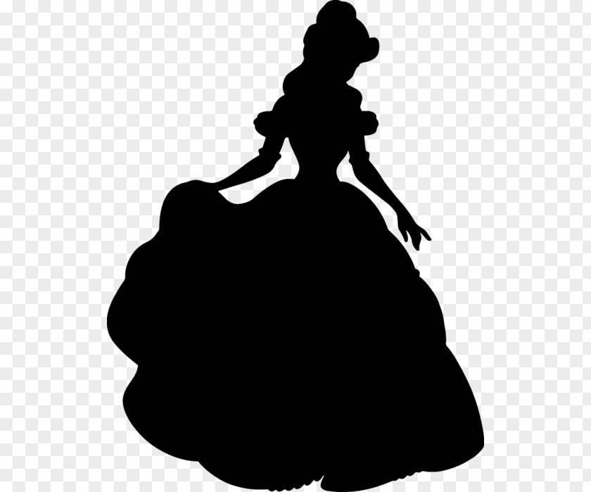 Beauty And The Beast Silhouette Redbubble Belle Disney Princess Clip Art PNG