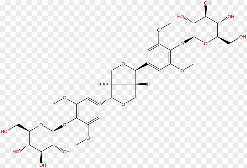 Phytochemicals Glycoside Siberian Ginseng Chemistry Glucoside Syringaresinol PNG