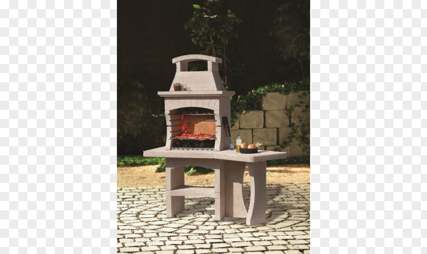 Table Barbecue Grillkamin Brick Jamaica PNG