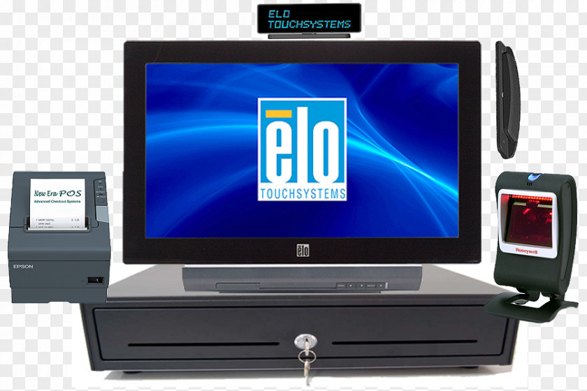 Computer Monitors Flat Panel Display Elo 1515L Output Device Television PNG