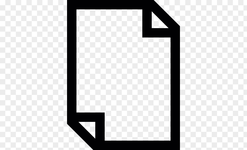 Folded Corner Download Button PNG