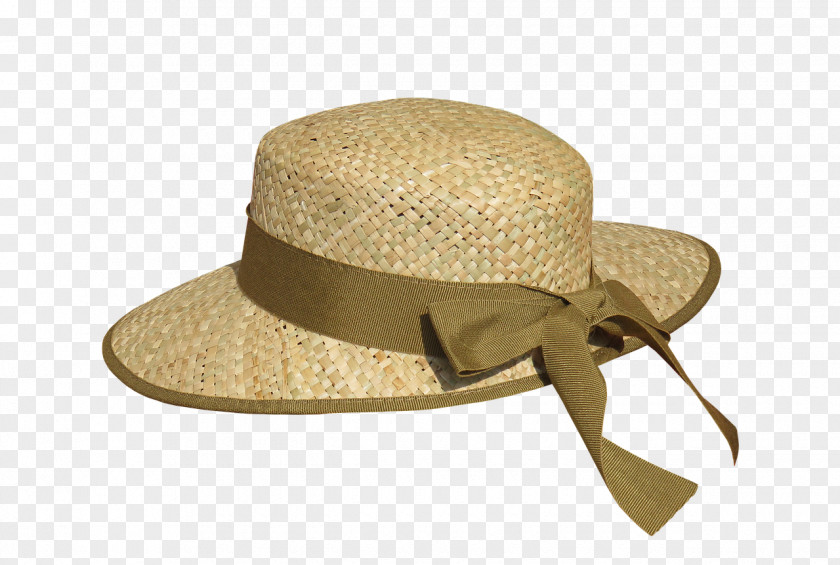 Hat Straw Cap Fedora PNG