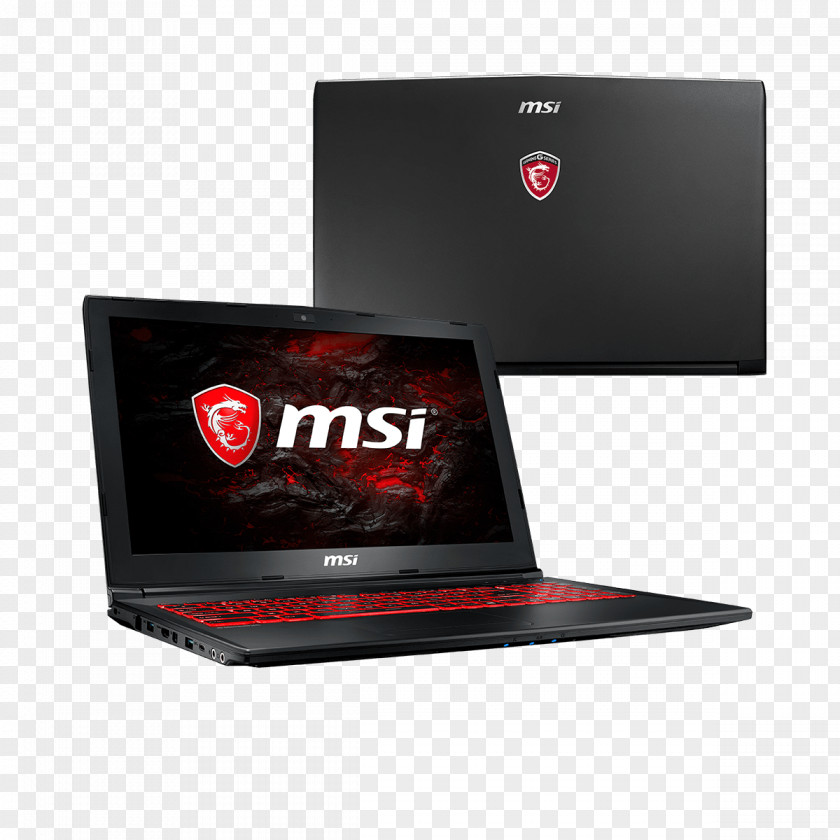 Laptop Product Design MSI GL72M Hard Drives PNG