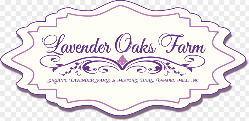 Lavender Oaks Farm Chapel Hill Field Logo PNG