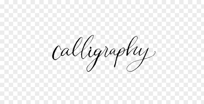 Line Handwriting Calligraphy Logo Font PNG