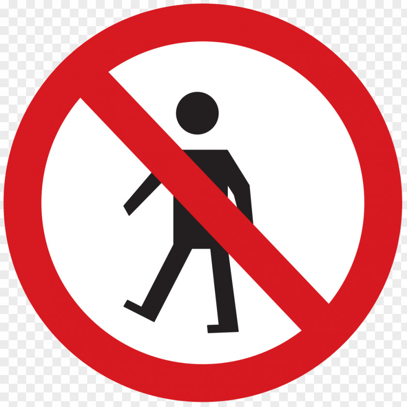 Pedestrian Signage Safety Risk PNG