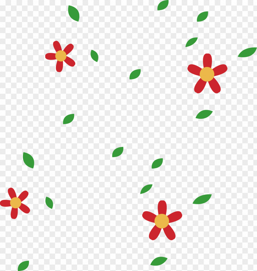 Cartoon Leaves Flower Clip Art Floral Design Image Illustration PNG