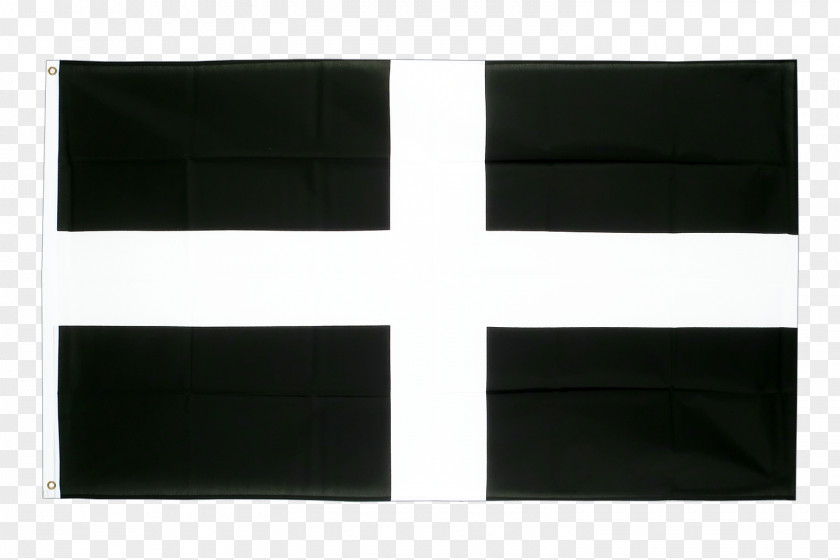 Flag Cornwall Saint Piran's Fahne PNG