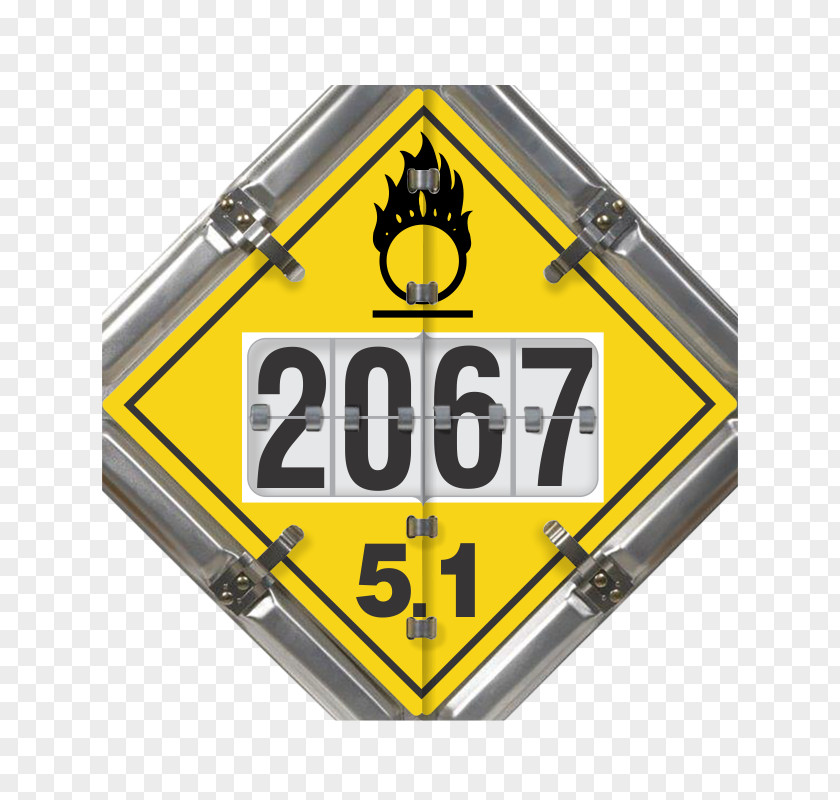 Hazardous Duty United States Department Of Transportation Placard UN Number Dangerous Goods Signage PNG