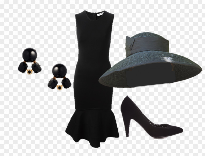 NECKLACE Black Givenchy Dress Of Audrey Hepburn Holly Golightly Breakfast At Tiffany's Hat PNG