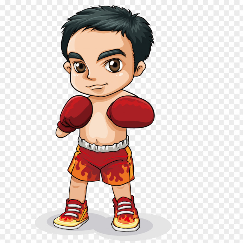 Boxing Vector Character Royalty-free Stock Photography Clip Art PNG