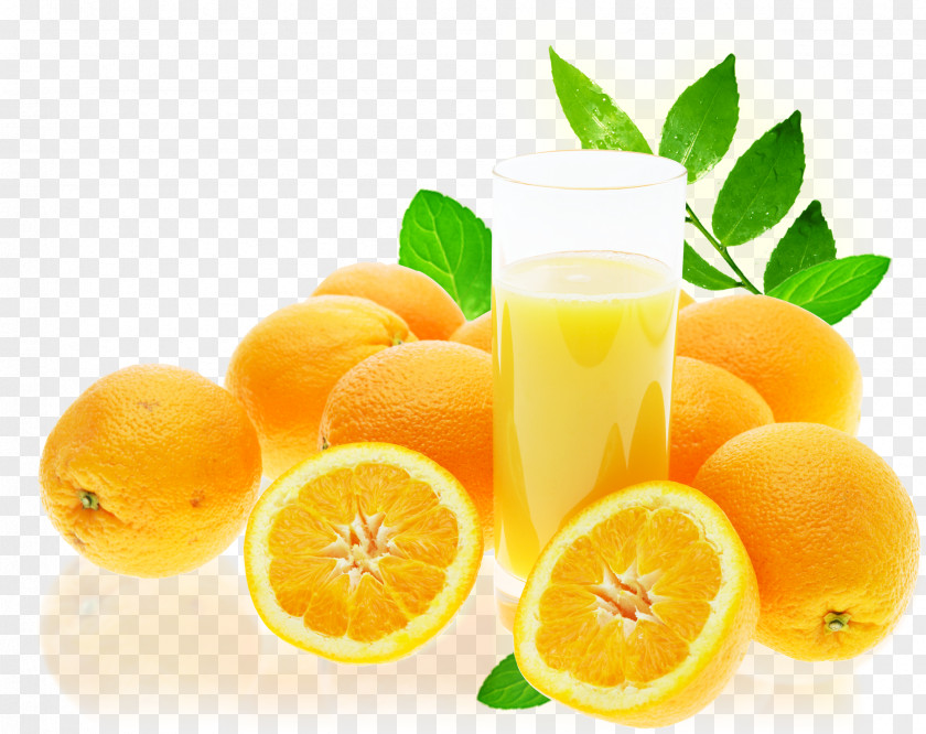 Freshly Squeezed Orange Juice Fruit Wallpaper PNG