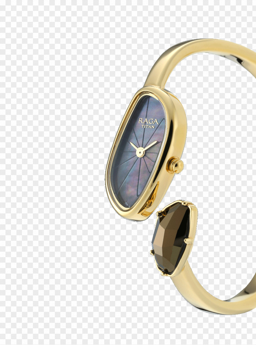 Irregular Material Titan Company Watch Woman Clock Jewellery PNG