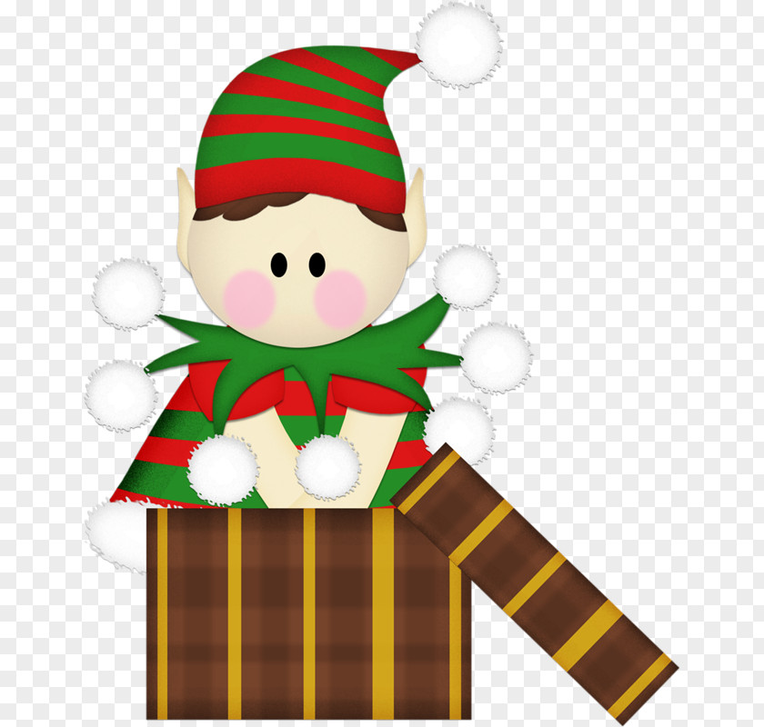 Lovely Santa Claus Christmas Ornament Illustration PNG